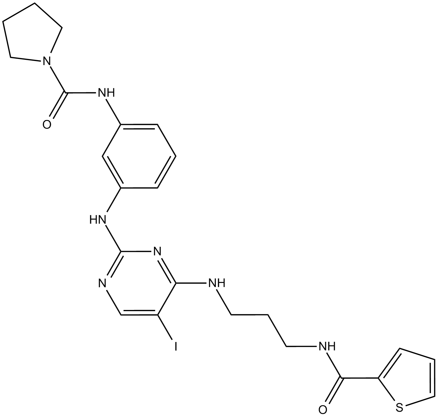 Chemical Structure of BX795